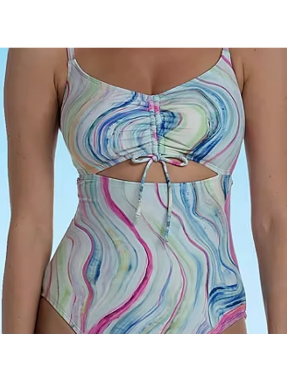 Mynah One Piece Swimsuit Size Large